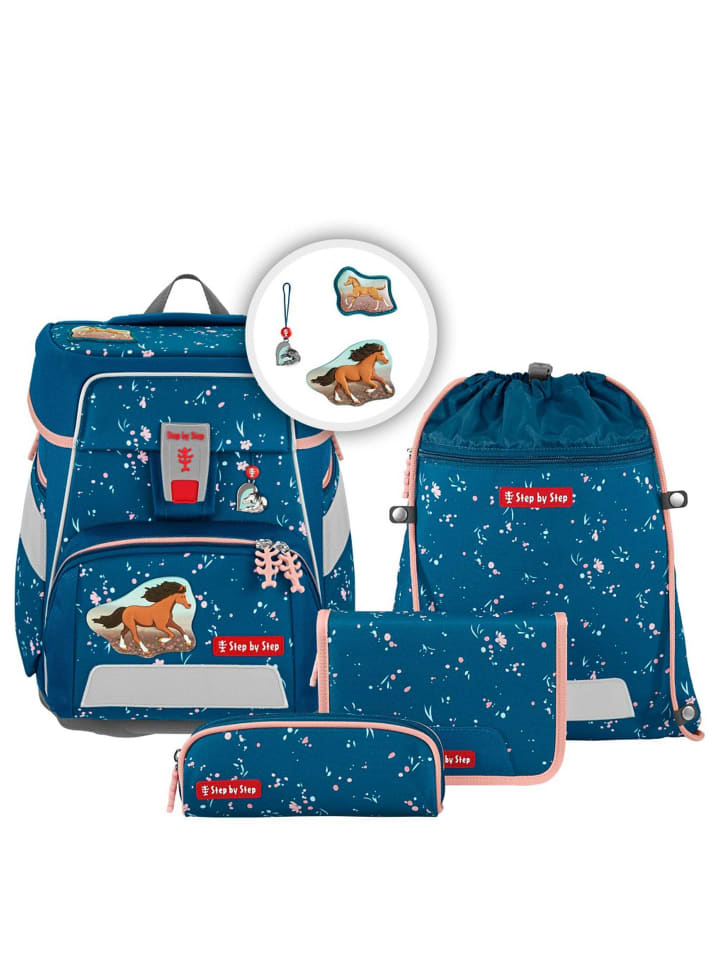 Space - Schulranzen Set 5tlg. (Manta Rio) in Wild Horse Ronja