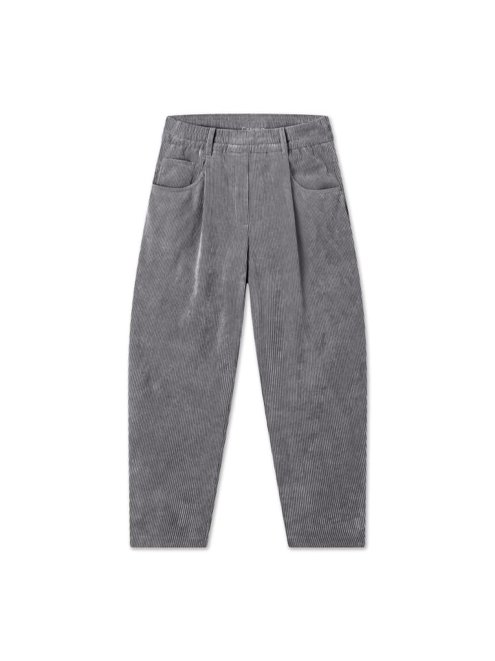 Orchid five pocket Cordhose in Smoke