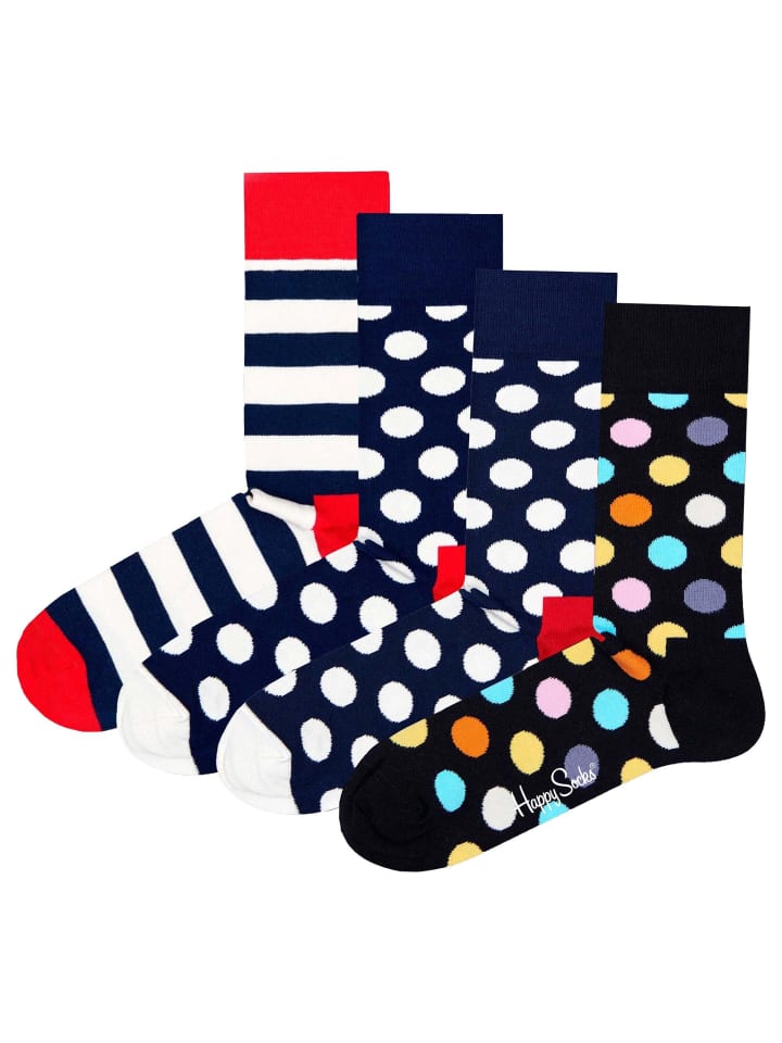 Socken 4er Pack in Big Dot