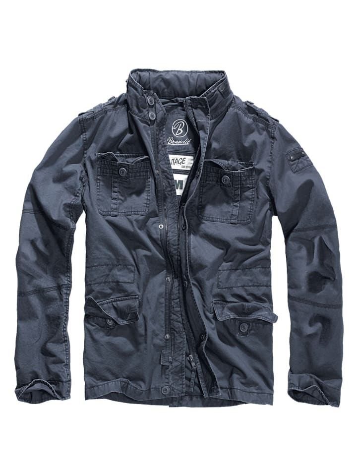 Parka in indigo