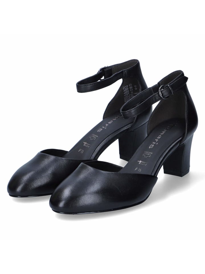 Riemchenpumps in schwarz