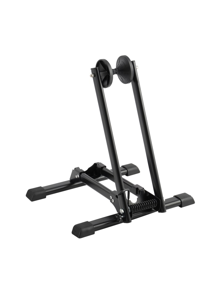 Fahrradständer klappbar Doppelständer für MTB Rennrad in Schwarz 33x40x45 cm