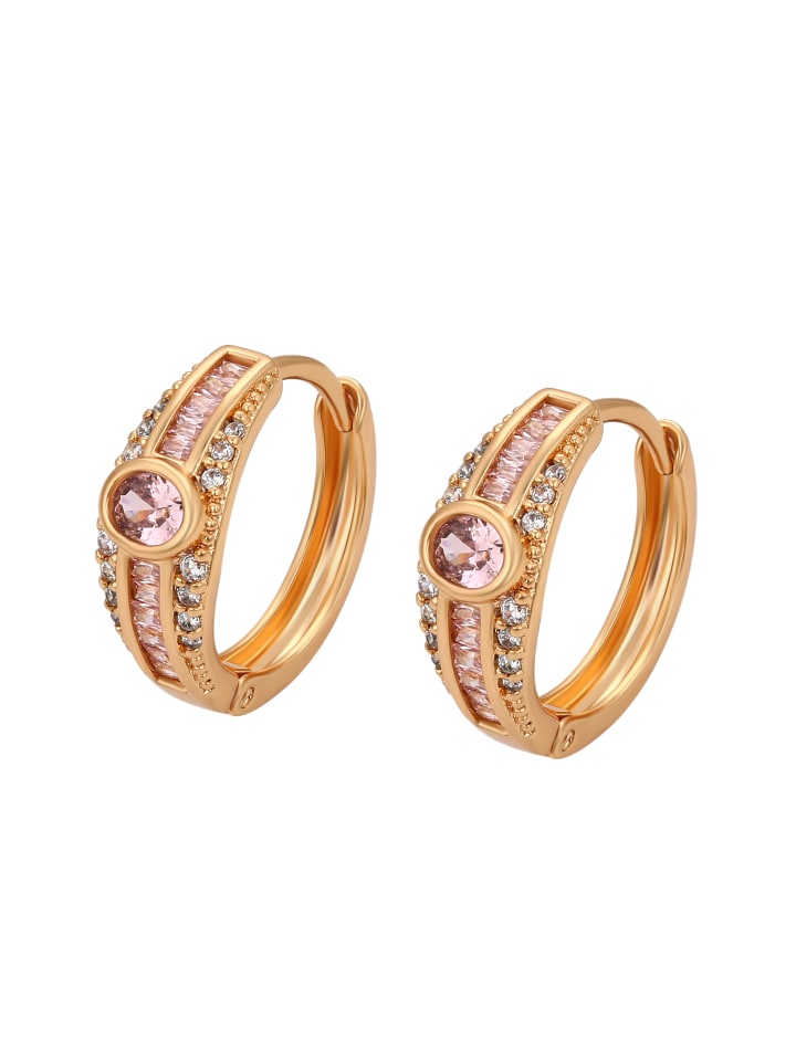 Women Earrings in Rose Gold