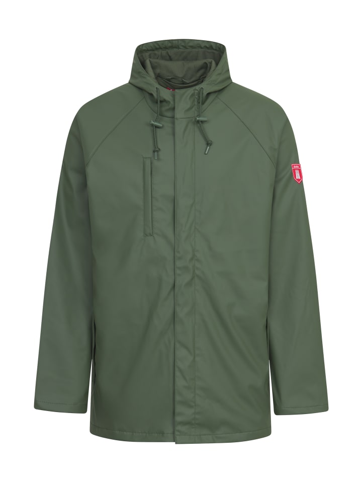 Regenjacke Passby_plain in oliv