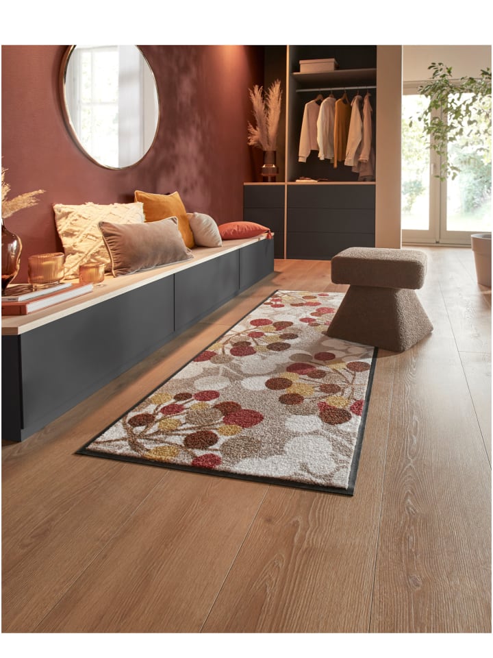 Fußmatte in beige-braun-gemustert