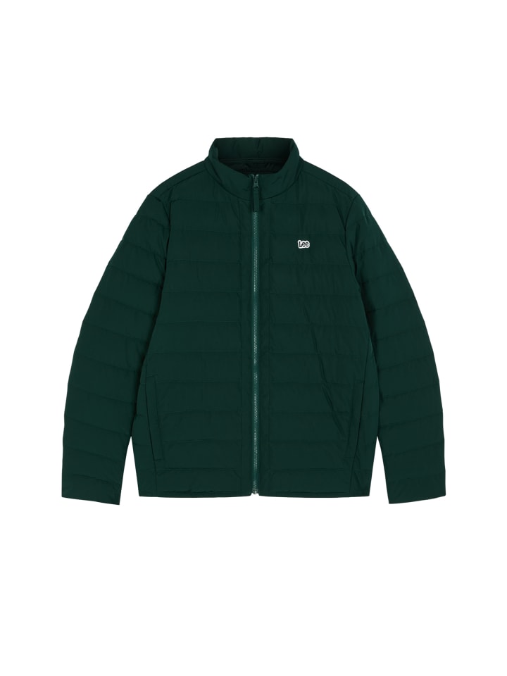 Steppjacke Stand Collar Puffer in Ponderosa Pine