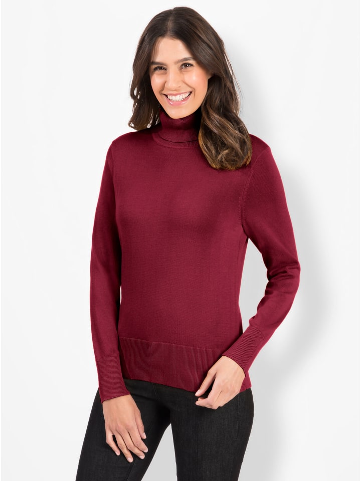 Pullover in kirsche