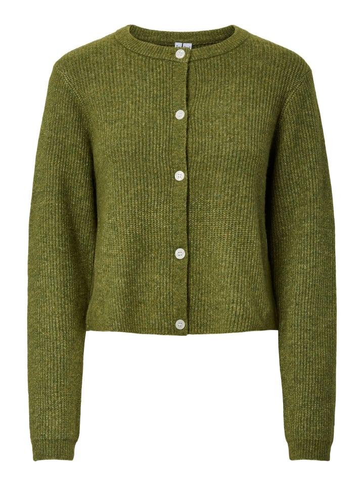 Strickjacke in Sphagnum