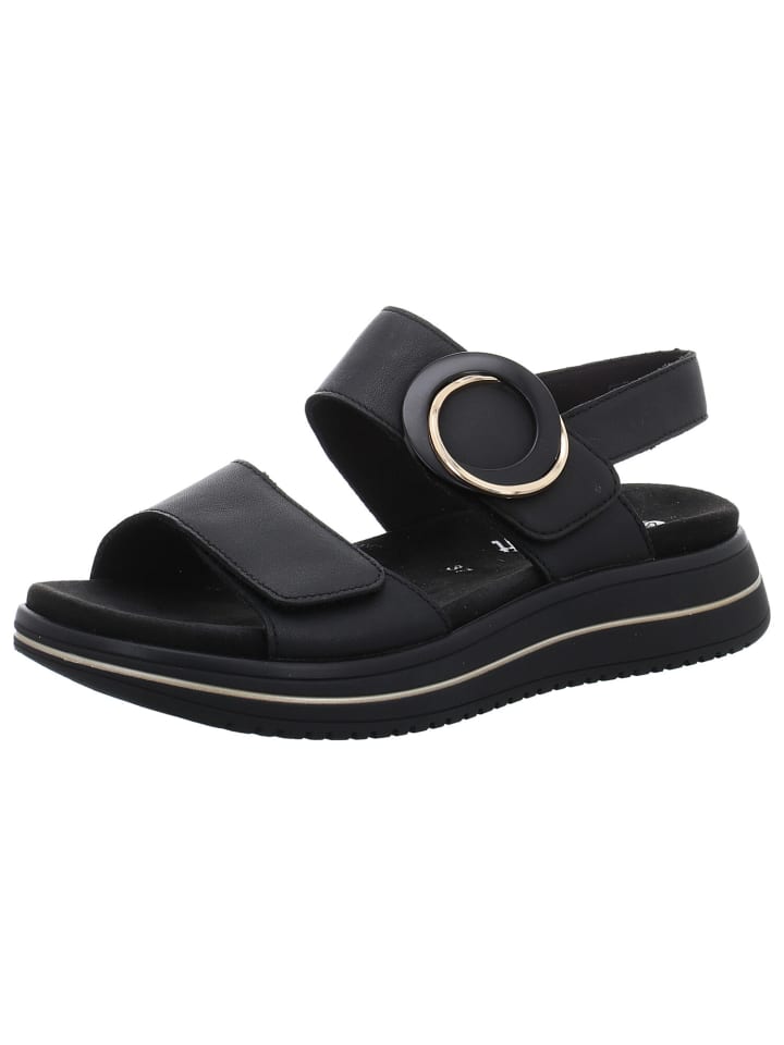 Sandaletten in schwarz