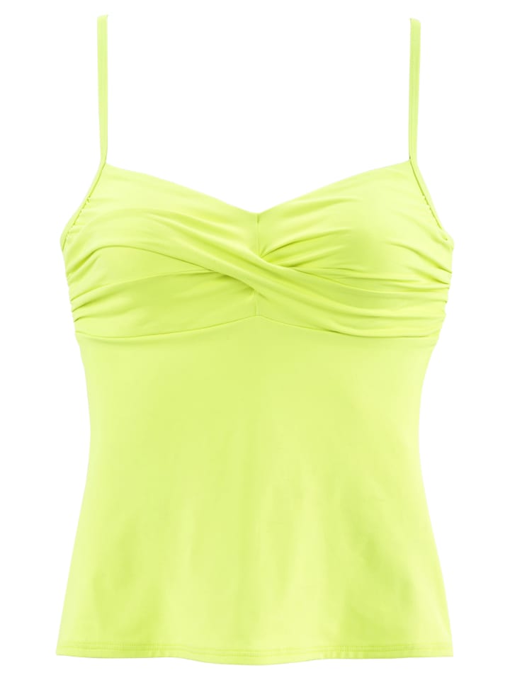 Bügel-Tankini-Top in lime