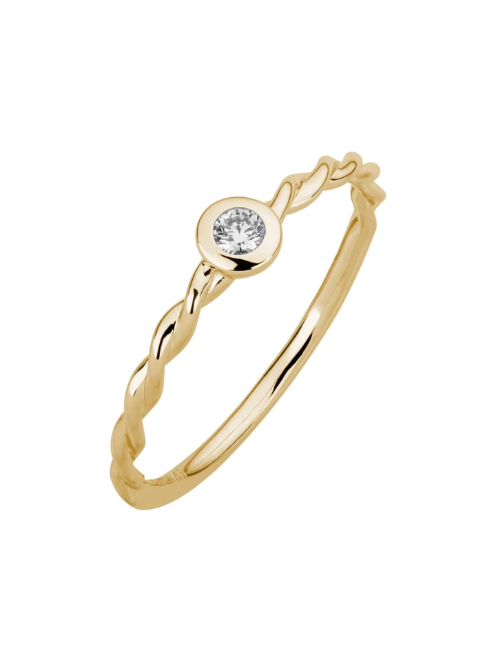 585/- Gold in gelb