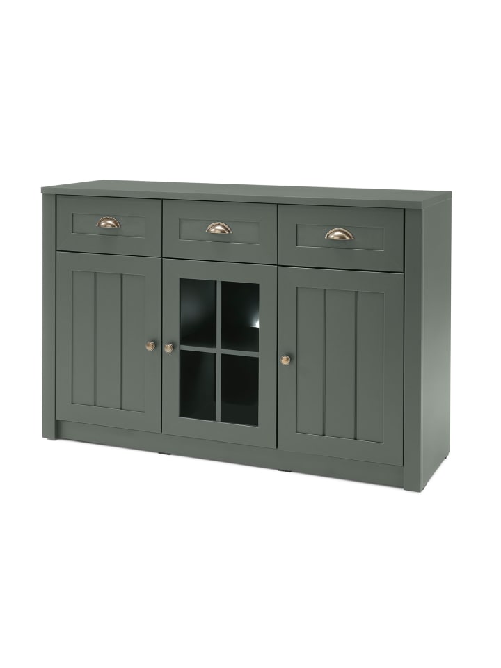 Sideboard Ascot grün 130 / 43 / 86cm