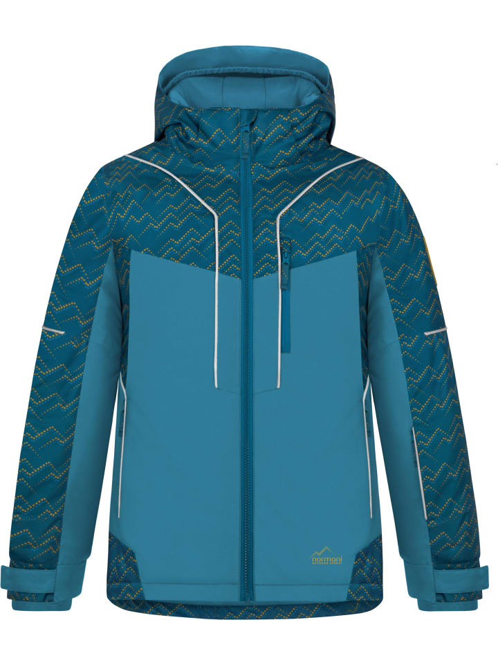 Kinder Skijacke Dawson in Blau