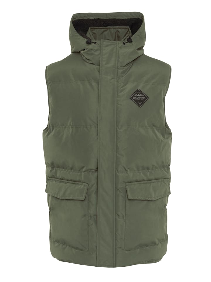 Steppweste THB Jacket Gilet Athletic in Khaki
