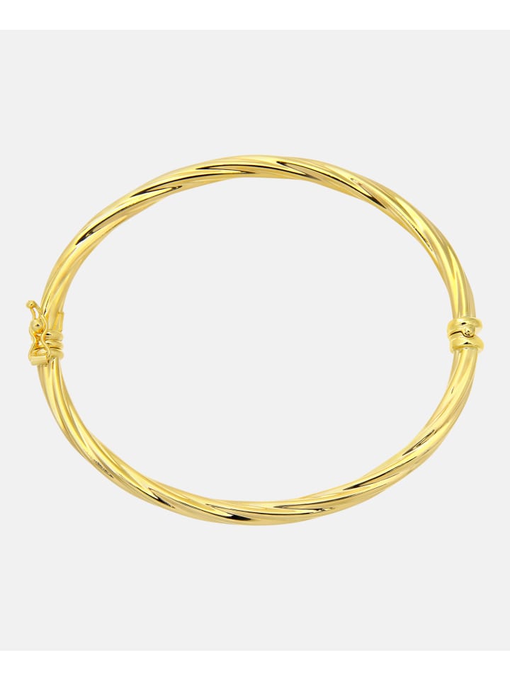 Armreif aus 375 Gelbgold gedreht