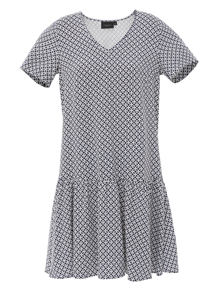 Sommerkleid Print in dark blue