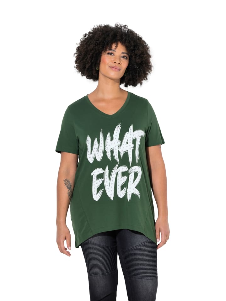 Shirt in dunkelgrün