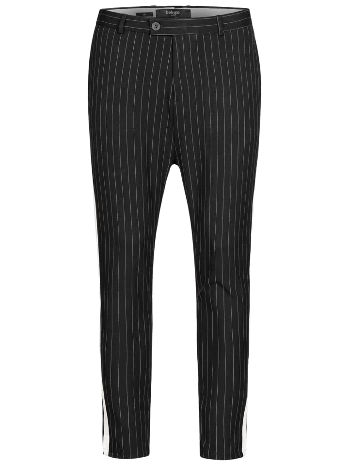 Chino-Hose Madrid in schwarz