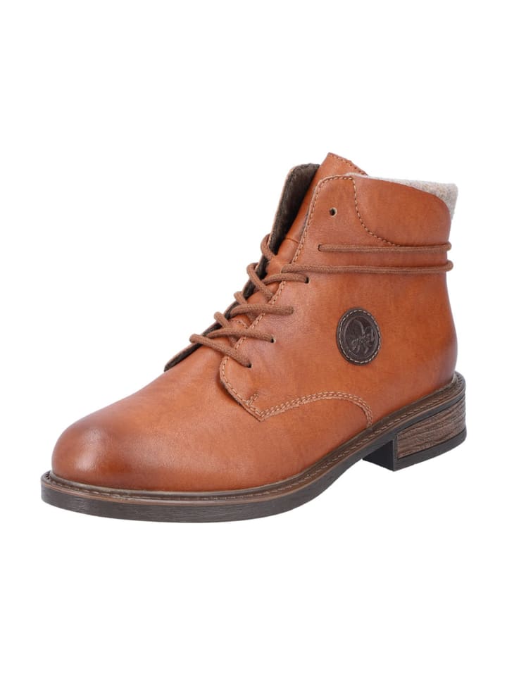 Komfort Stiefeletten in Braun