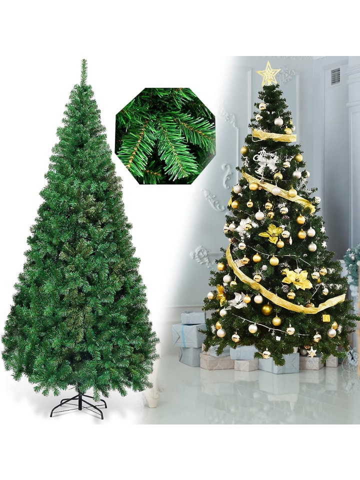 Künstlicher Weihnachtsbaum in Grün
