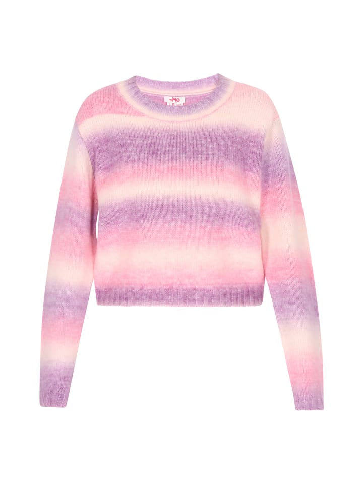Damen Sweater in Pink Mehrfarbig