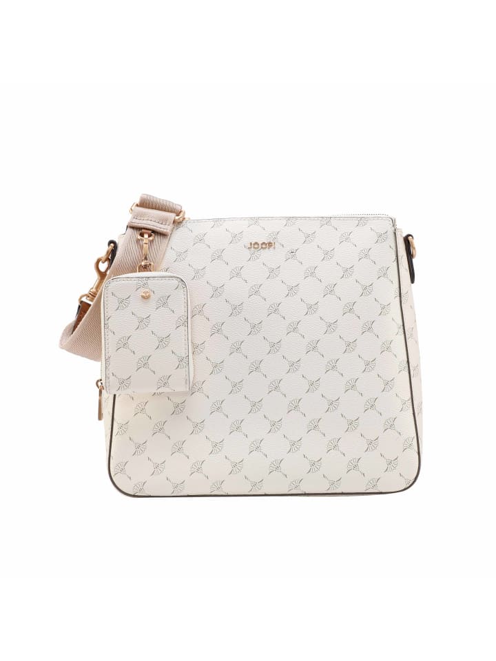 Schultertasche 'Cortina 1.0 Jasmina in Reines Weiß 25 x 25 x 6 cm'