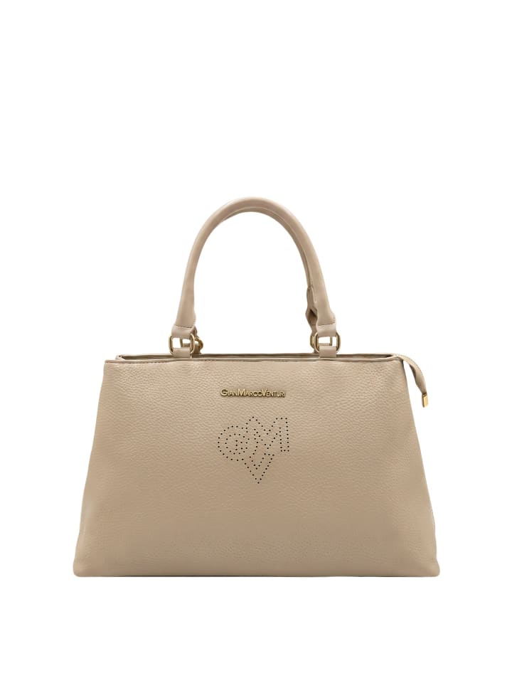 Schultertasche in BEIGE