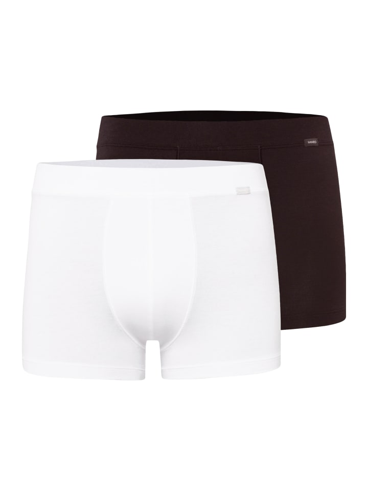 Retro Short / Pant Natural Function in Weiß / schwarz