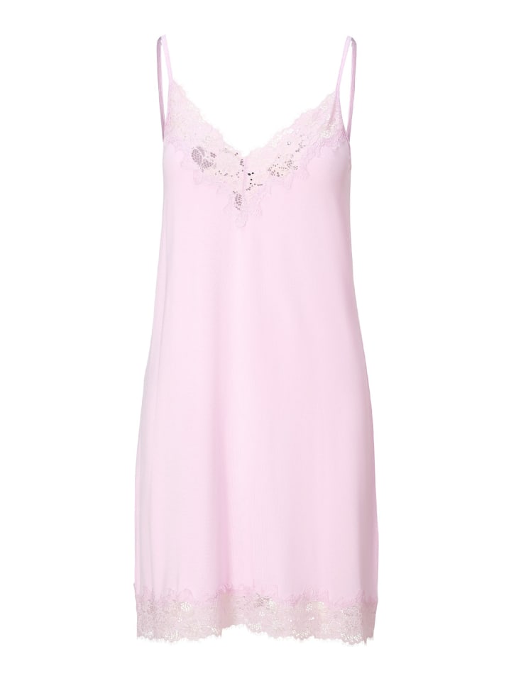 Spaghetti Kleid Hellrosa