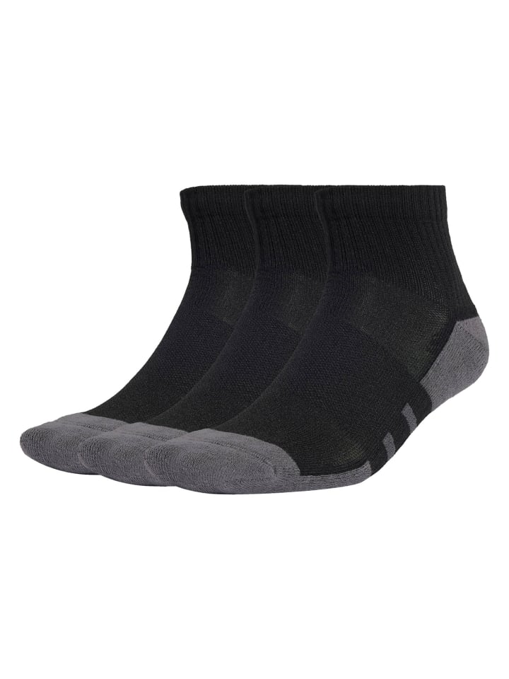 Socken 3er Pack in Schwarz