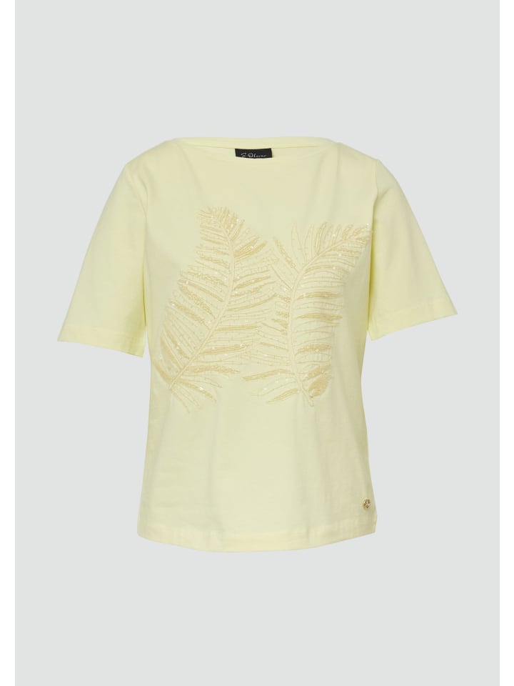 T-Shirt in 70D5_limettengrün