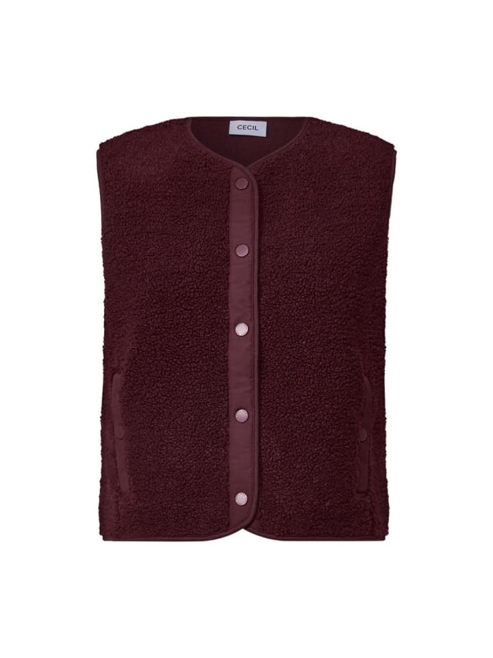 Weste in red wine