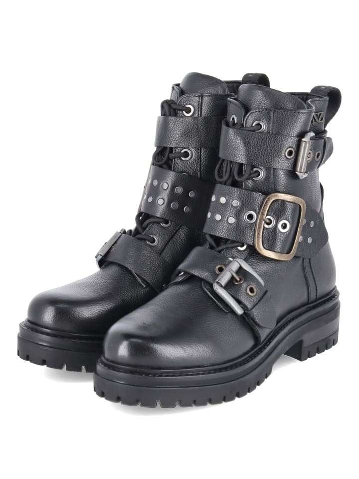 Biker Boots ABBY in schwarz
