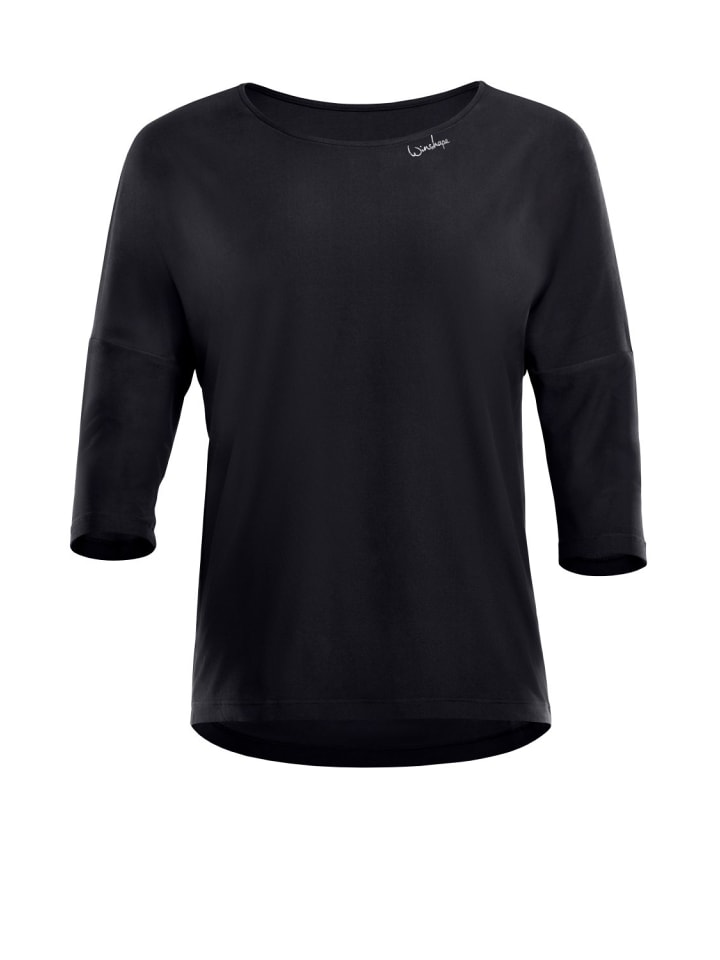 Functional Light and Soft 3/4-Arm Top DT111LS in schwarz