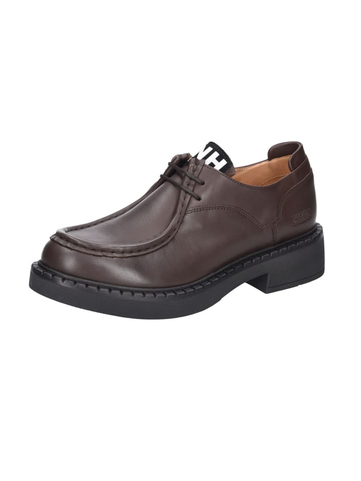 Schnürschuh in braun