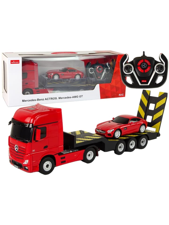 Abschleppwagen R/C Mercedes-Benz 1:26 Rot