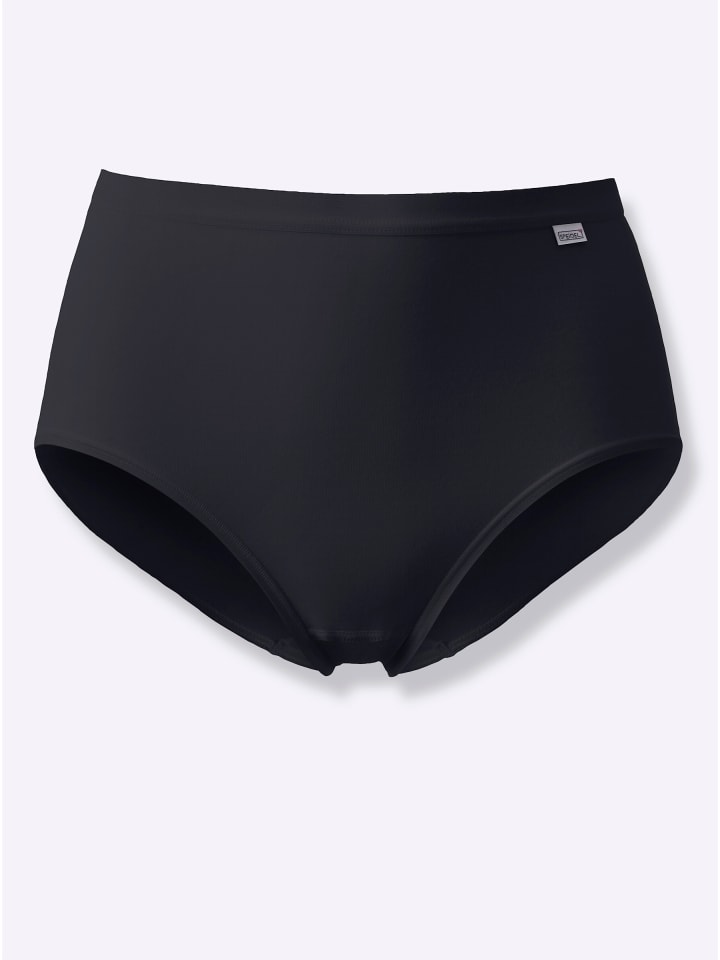 Taillenslip in schwarz