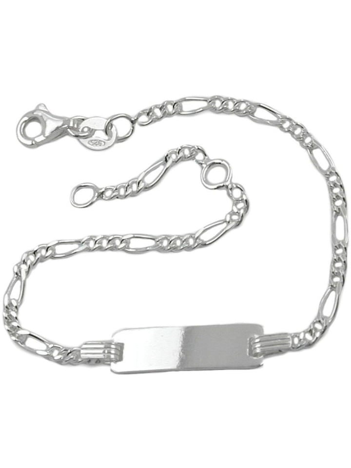 Schildarmband 2,2mm Silber 925 16cm in silber