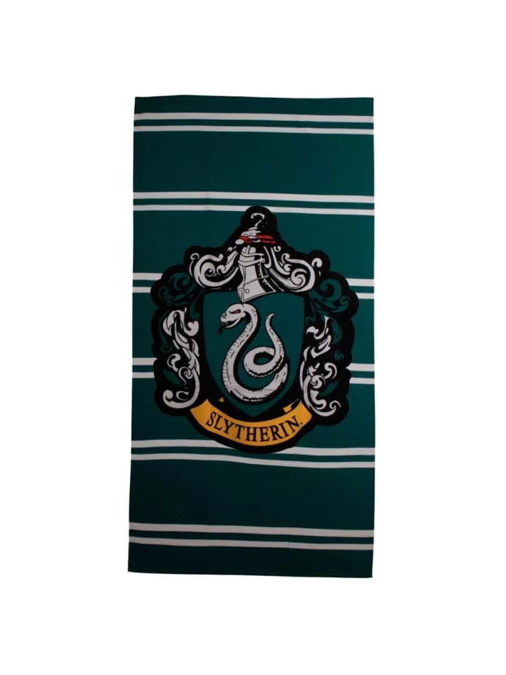 Harry Potter Slytherin Badetuch Strandtuch 90x180 cm