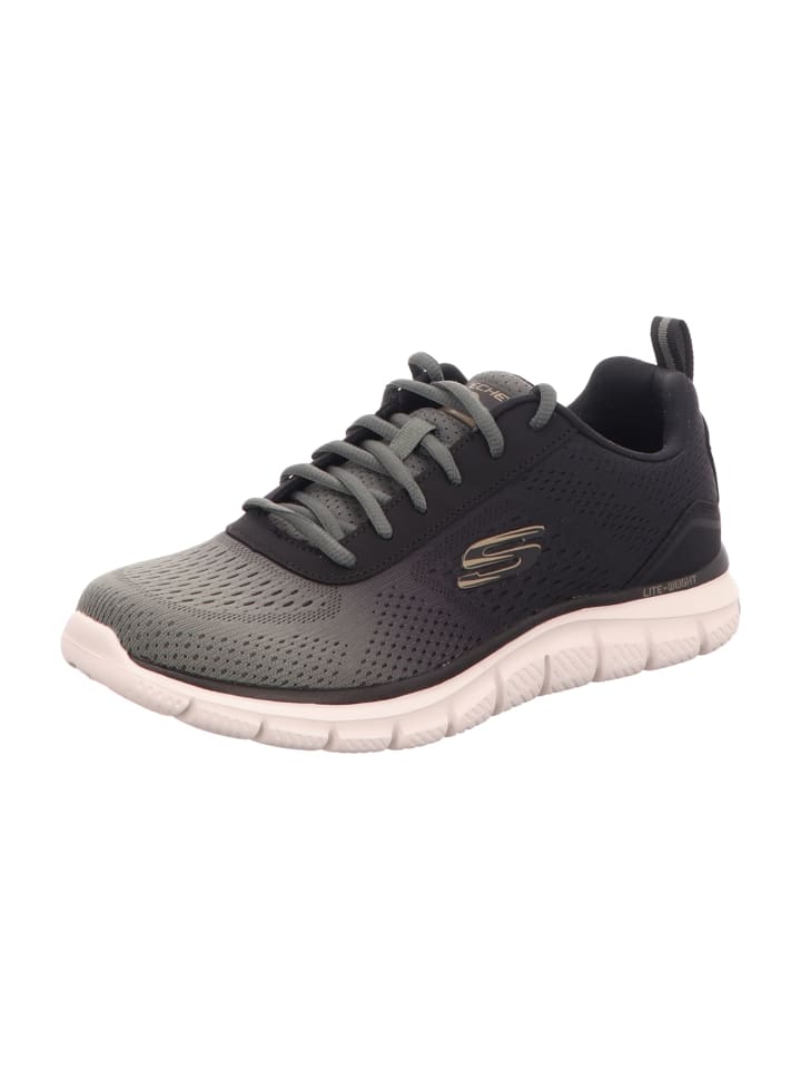 Sportliche Schnürschuhe in Schwarz