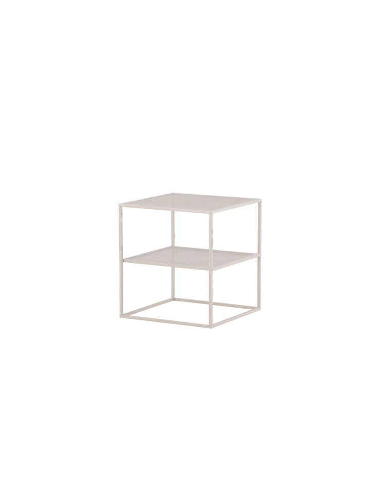 Couchtisch Netz Beige 55 x 55 cm
