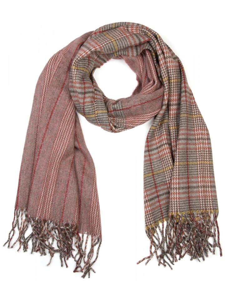 Schal in Rosa
