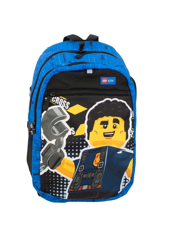 Rucksack City Police Adventure in Blau