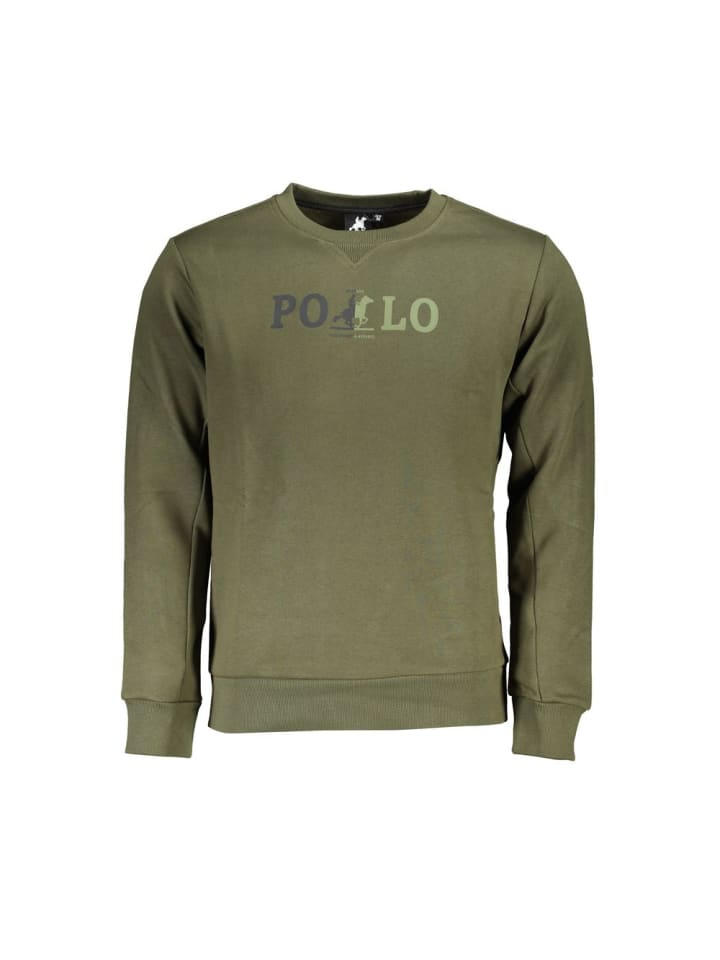 Grün Herren Sweatshirt aus Baumwolle
