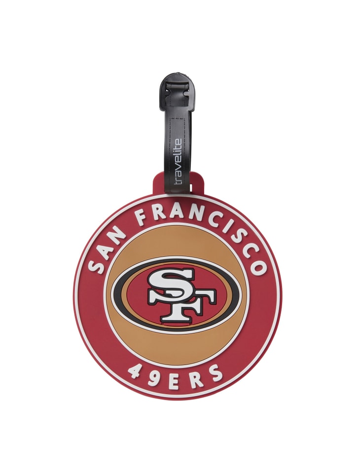 travelite x NFL Kofferanhänger 9 cm san francisco 49ers