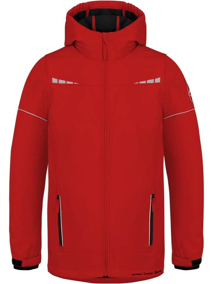 Kinder Softshelljacke Galway in Rot