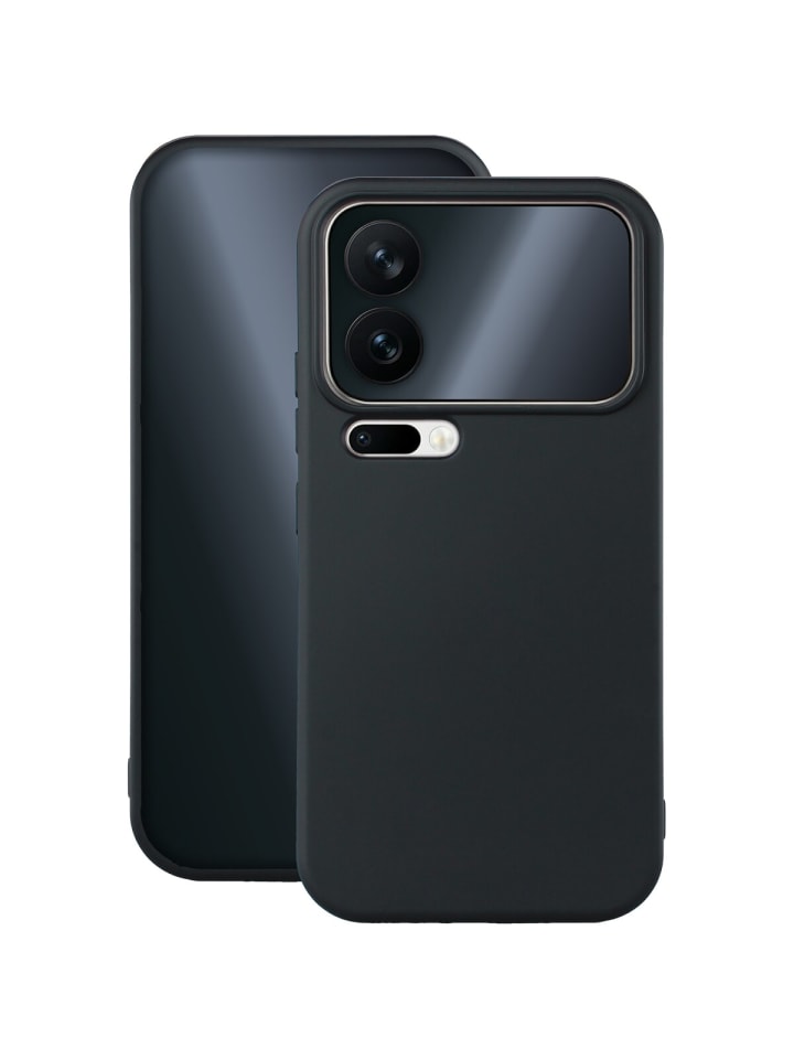 TFO Silicon für Xiaomi 17 Pro schwarz Handyhülle matt mit sicherem in schwarz