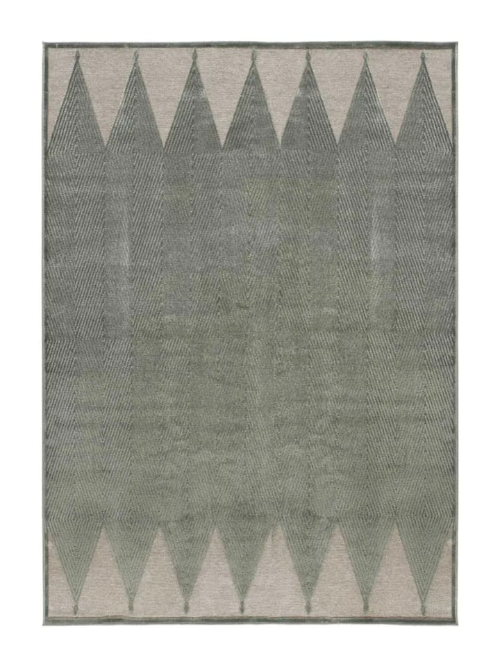 Kurzflor-Teppich FARASHE in grau