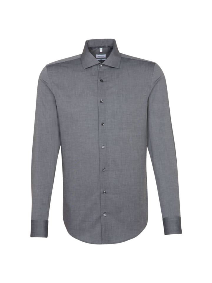 Business Hemd Slim in Schwarz