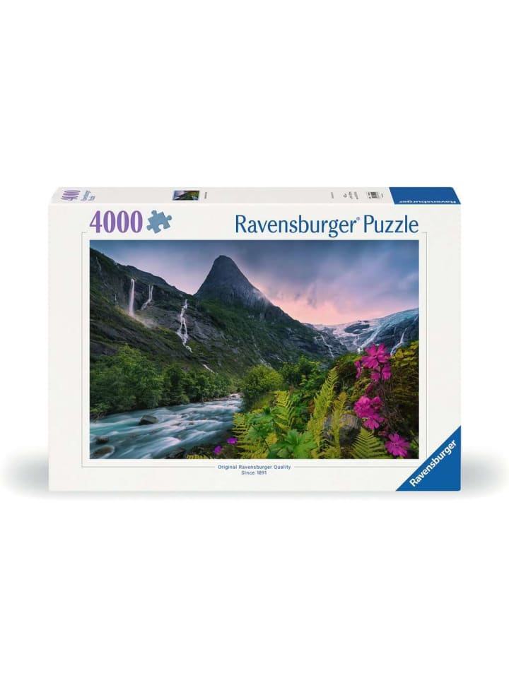 Ravensburger Puzzle 4.000 Teile Atemberaubende Bergstimmung in bunt